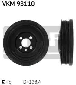 Ременный шкив SKF VKM 93110